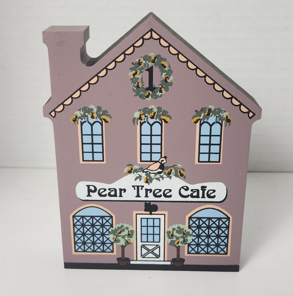 Cat’s Meow PEAR TREE CAFE 2000 Twelve Days of Christmas Day 1 #00-131